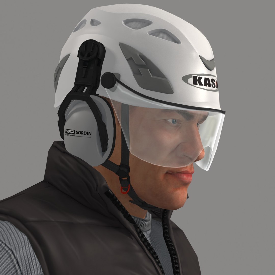 3d Male Workman Man Model