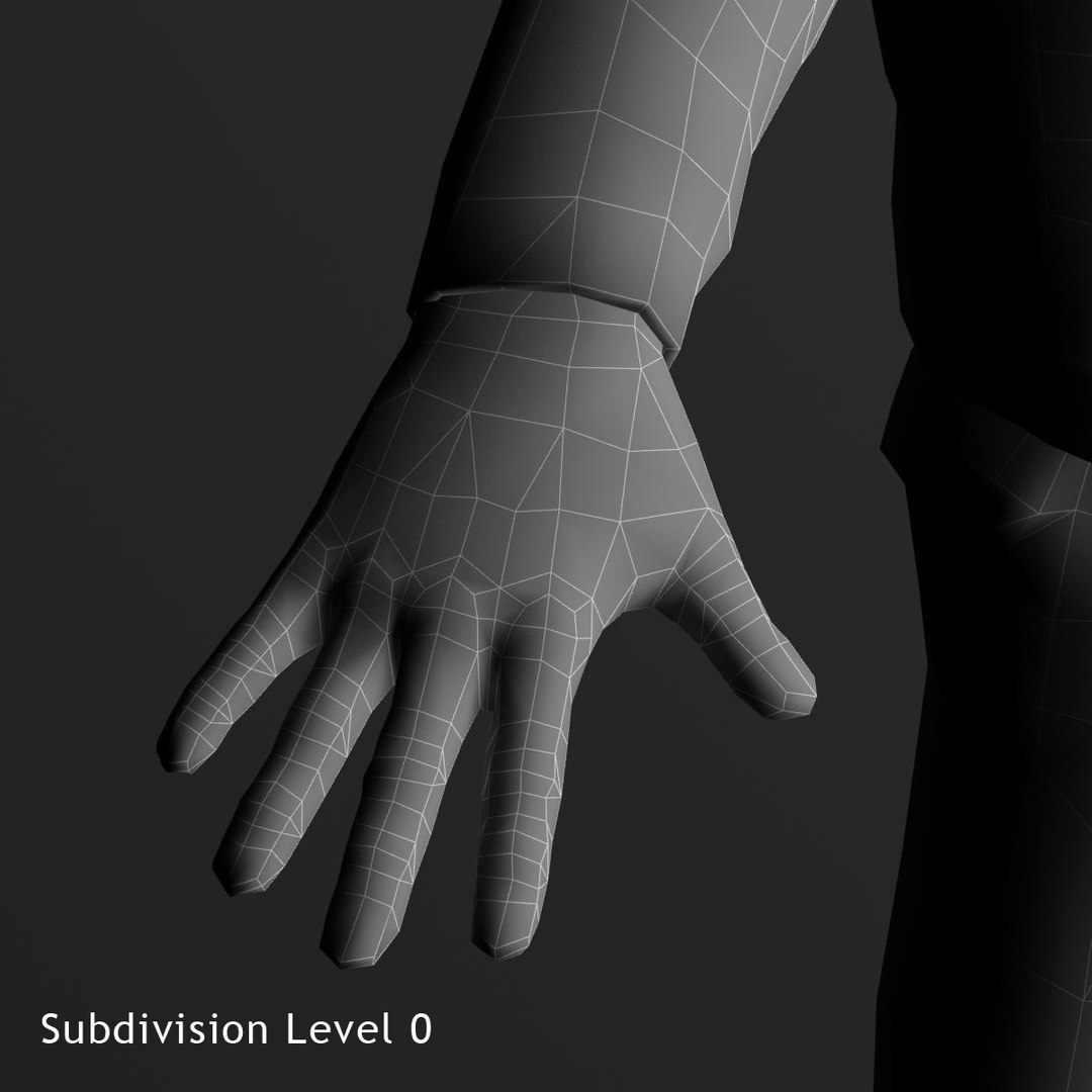 3d Male Workman Man Model