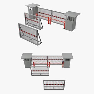 Security Checkpoint Barrier Gate