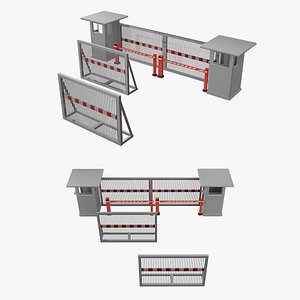 Security Checkpoint Barrier Gate