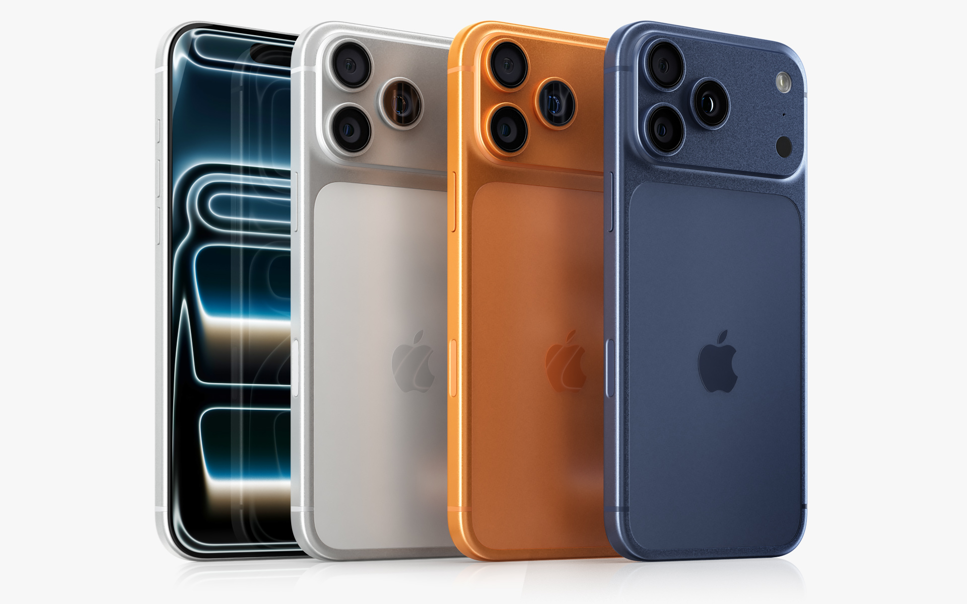 modelo 3d iPhone 17 Pro Max Todos los colores TurboSquid 2460478