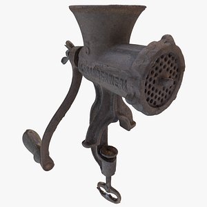Old manual meat grinder model