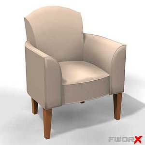 armchair chair 3d model