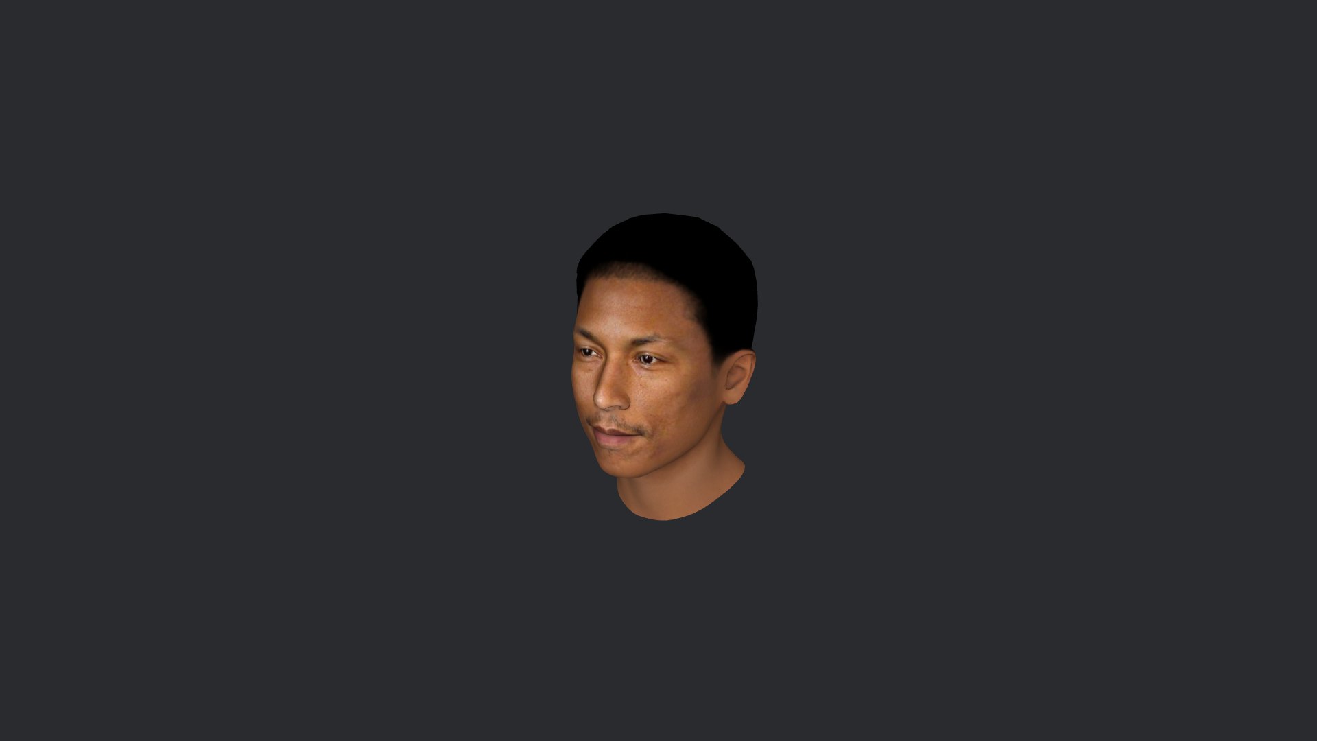 3D Pharrell Williams Hyper Realistic Full Body Fully Rigged 3D ...