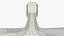 Large Hill Ski Jump Platform with Landing Zone