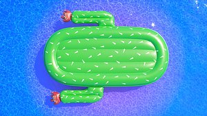 Kurala Inflatable Cactus 3D