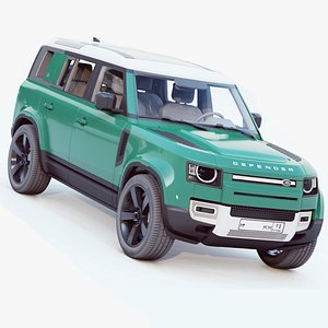 Land Rover Defender 2020 3D model