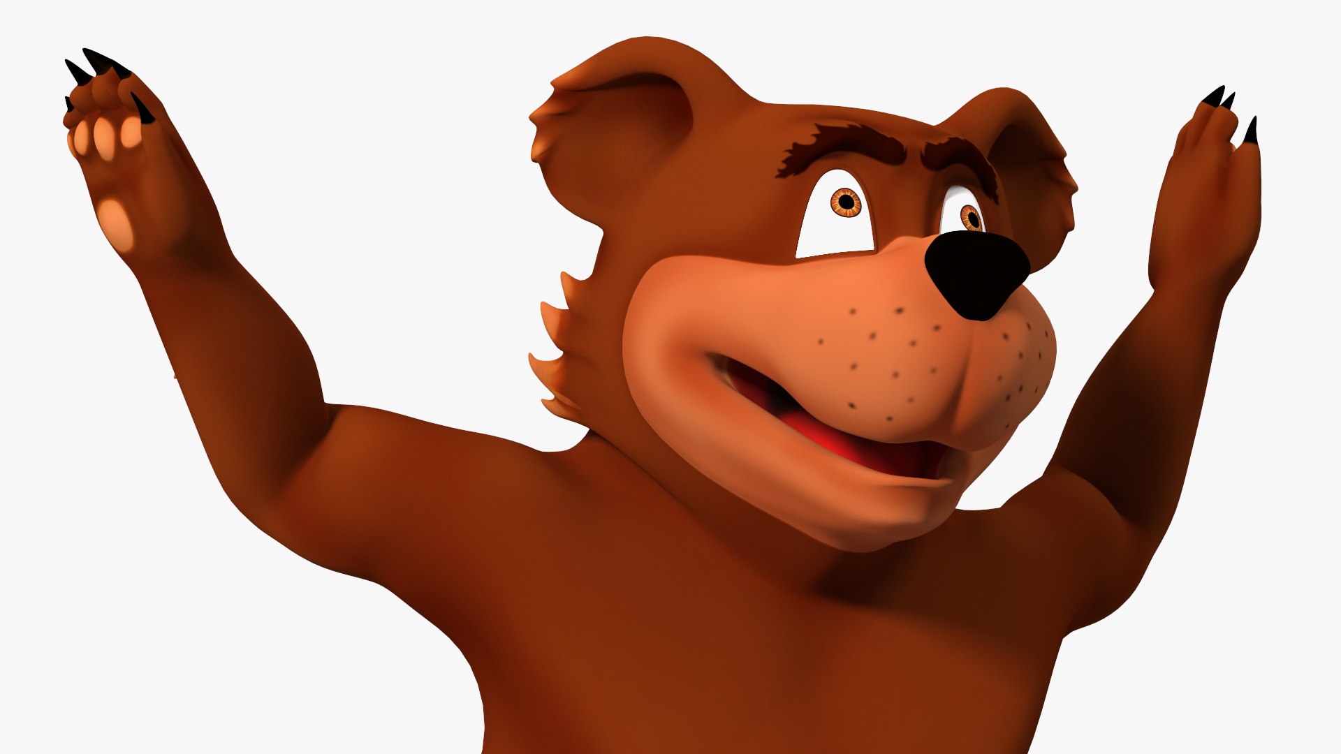 3D model Funny Brown Bear Rigged for Cinema 4D https://p.turbosquid.com/ts-thumb/yP/pQJl36/4b/funnybrownbearriggedforcinema4dmb3dmodel016/jpg/1711408766/1920x1080/fit_q87/da08bfdcdf817b7bc583ffaaa8138b9e117ea26b/funnybrownbearriggedforcinema4dmb3dmodel016.jpg
