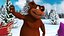 Funny Brown Bear Rigged for Cinema 4D