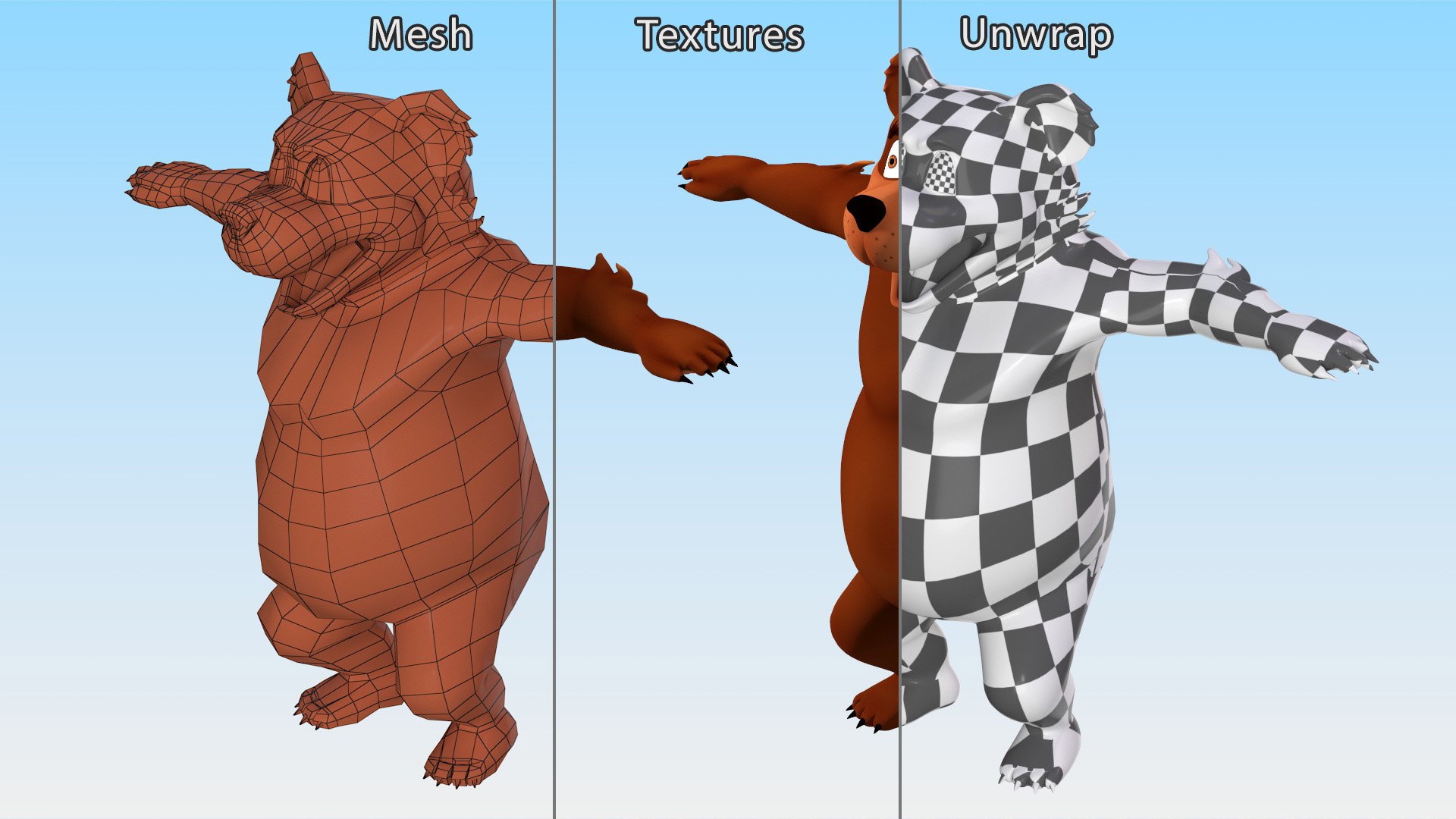 3D model Funny Brown Bear Rigged for Cinema 4D https://p.turbosquid.com/ts-thumb/yP/pQJl36/z9/funnybrownbearriggedforcinema4dmb3dmodel022/jpg/1711408794/1920x1080/fit_q87/231aa1b140ca1006343aeba7dd4e2302d647fd4e/funnybrownbearriggedforcinema4dmb3dmodel022.jpg
