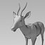Impala Model 3D Rigged Animated