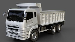 Mitsubishi Fuso Dump Truck 3D