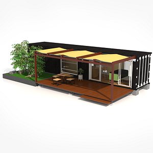 3D Container Chalet
