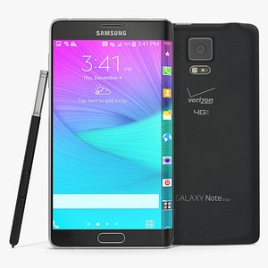 samsung galaxy note edge 3d model