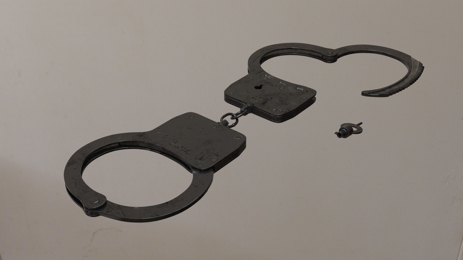 Oxidized Handcuffs with Key 3D model https://p.turbosquid.com/ts-thumb/yQ/5GUdWb/iK/2/jpg/1709300175/1920x1080/fit_q87/31c465172b93eb5f4bd557a02ba8ff2a92187e4d/2.jpg