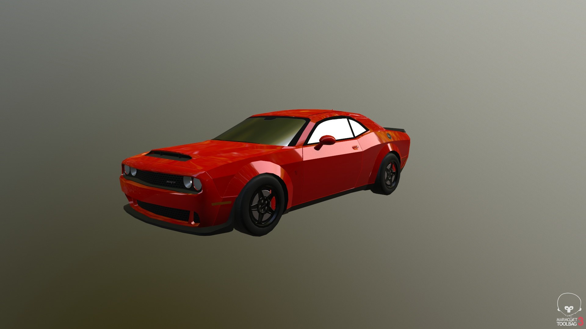 3D Dodge Challenger Demon 2018 - TurboSquid 1589738