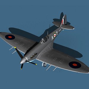 Supermarine Spitfire MkVI V04 3D model