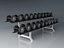 Collezione di attrezzature per il fitness