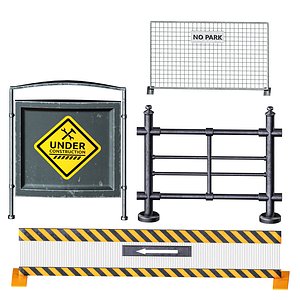 3D Fences model
