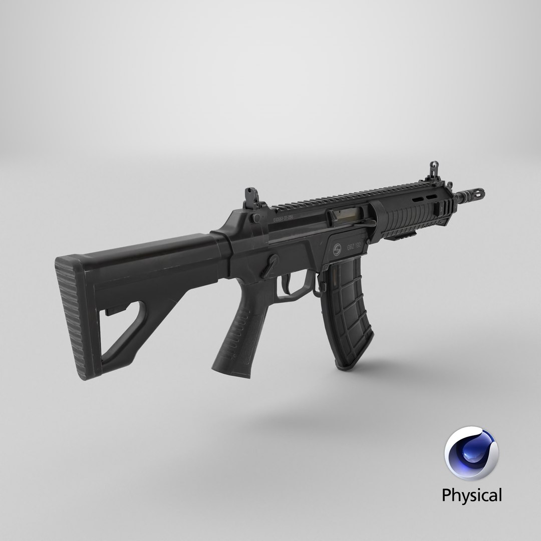 QBZ 192 191 Chinese Assault Rifle Lowpoly 3D Model - TurboSquid 2121195