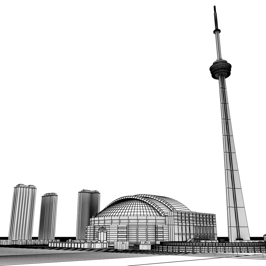 3d Toronto Buildings