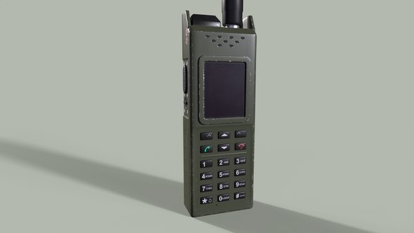 modelo 3d AZART - Estación de radio portátil R-187-P1E - TurboSquid 2372725