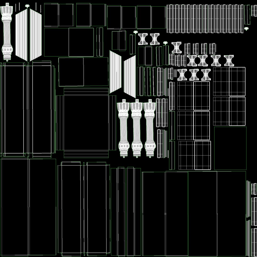 3D Console Mirror Model - TurboSquid 1580229