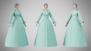 Dress 30 Cyan