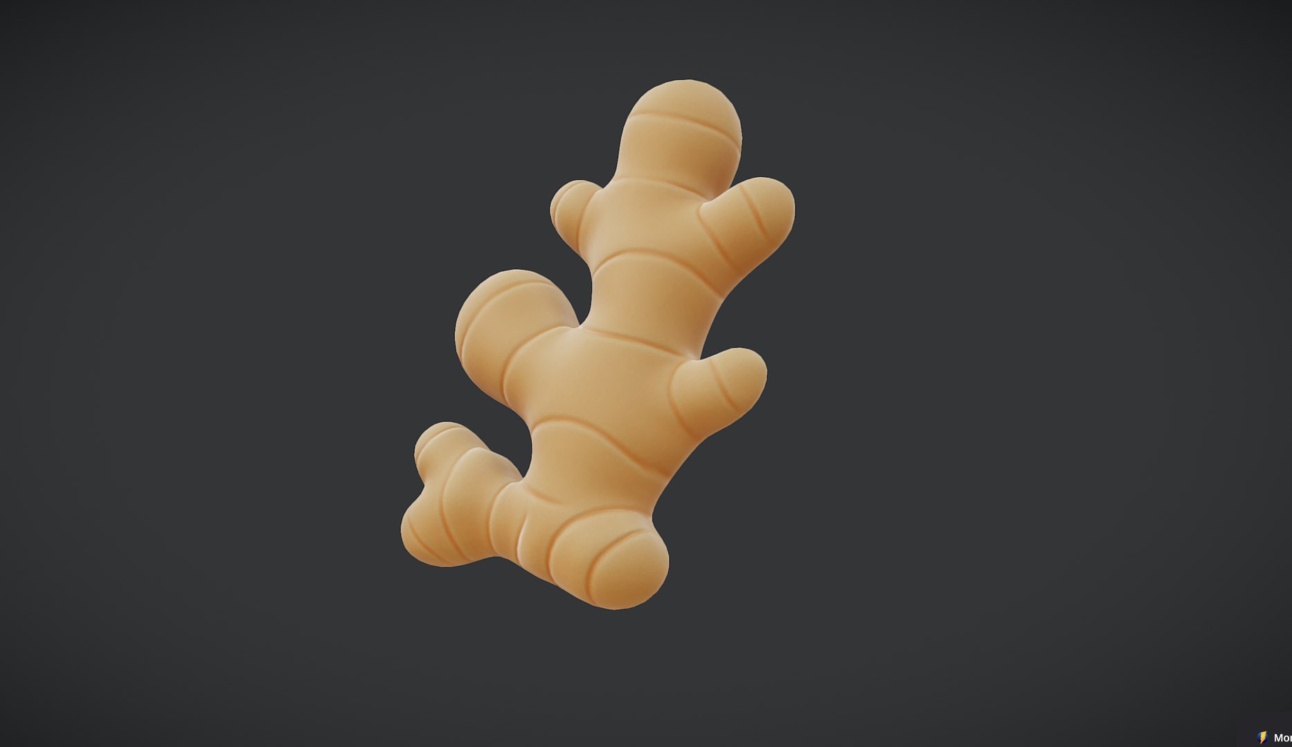3D Ginger Root https://p.turbosquid.com/ts-thumb/yQ/cYTIoW/Ne/zz261005115306/png/1791176085/1920x1080/fit_q87/e90d5d490abb9b8976bf025e1edf1148890e214f/zz261005115306.jpg