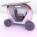 Concept styled single seater commuter