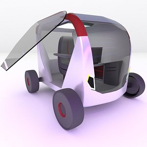 concept styled single seater 3D