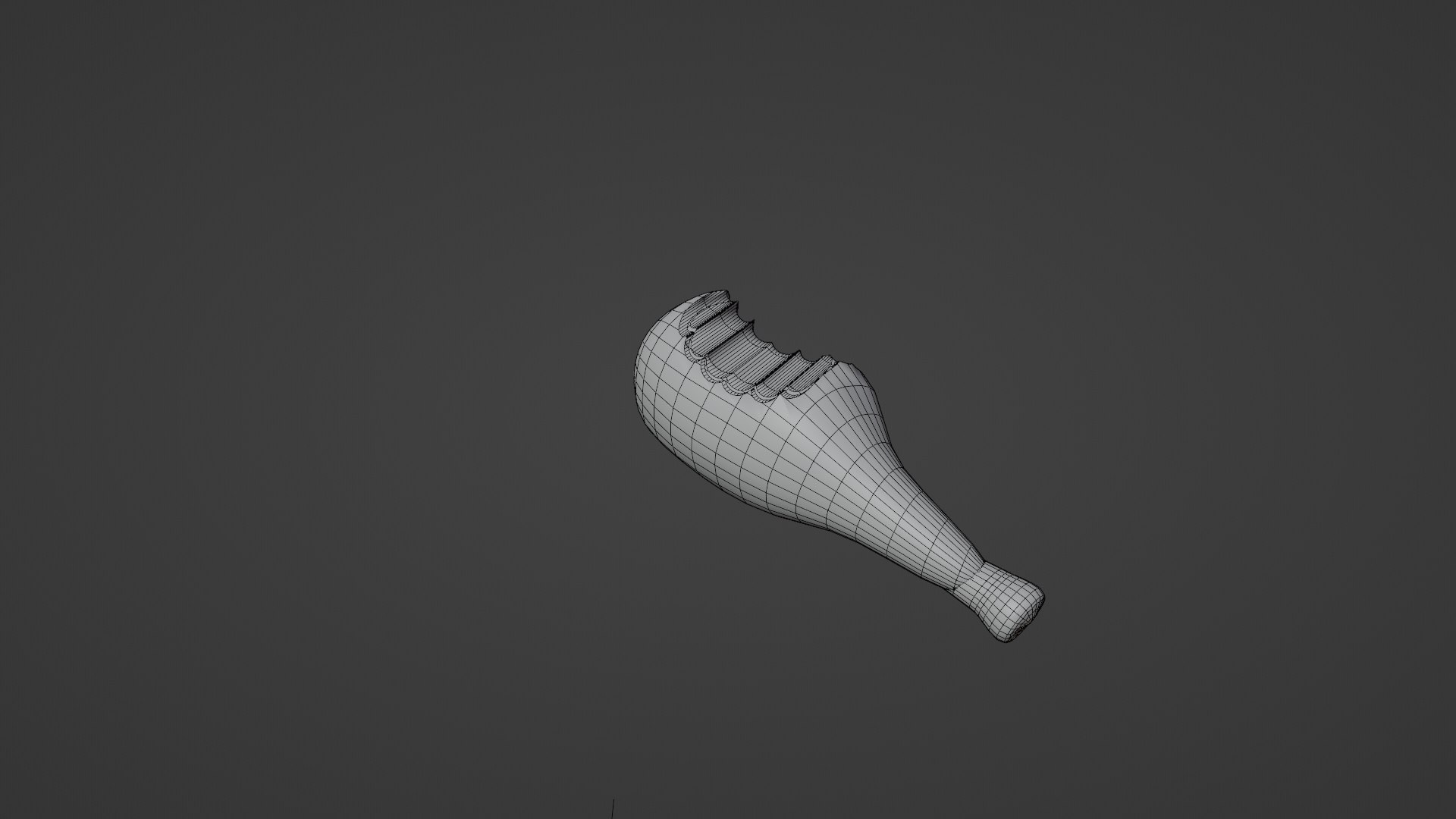 Chicken Leg Eaten At Stages- Low Poly 3D Model - TurboSquid 1963517
