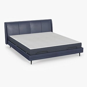 Smart Electric Bed Pro Xiaomi Blue 3D