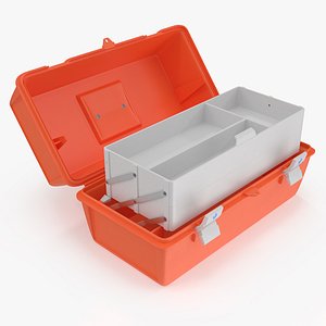 Flambeau Paramedic Box Open 3D model