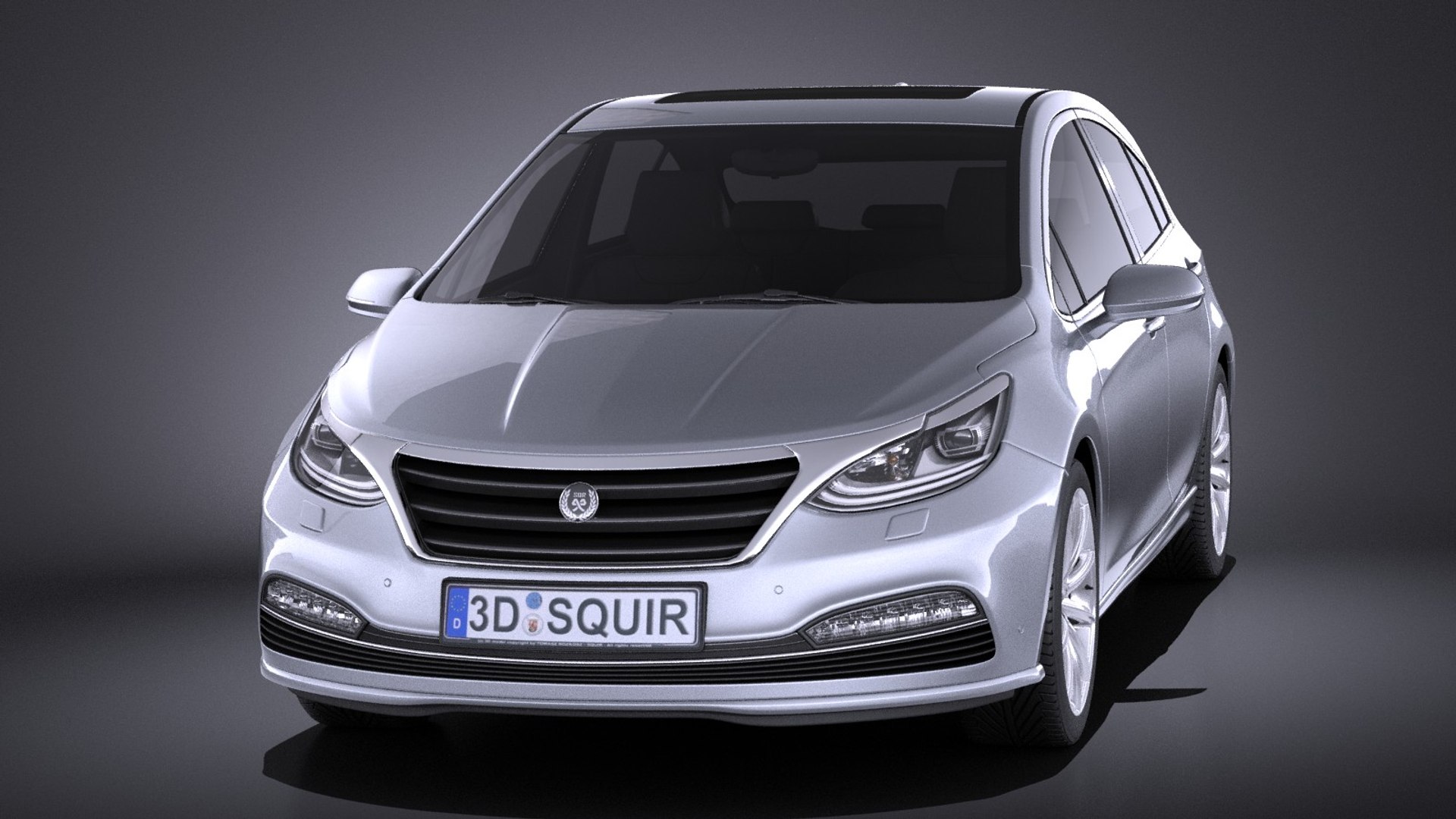 Generic Hatchback V3 3d Model