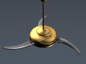 ceiling fan lamp 3d model