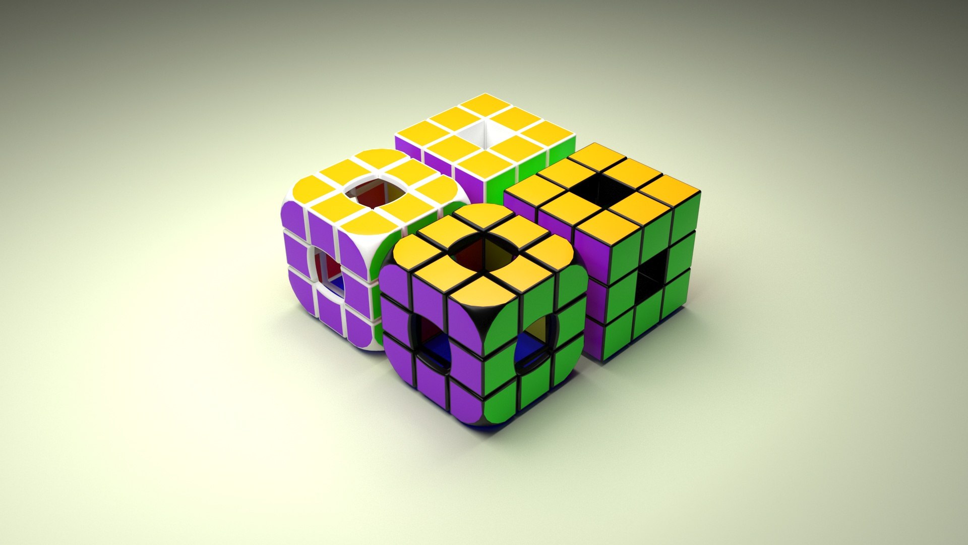 Void Cube Model - TurboSquid 1805195