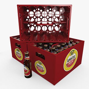 beer bottles crate blend