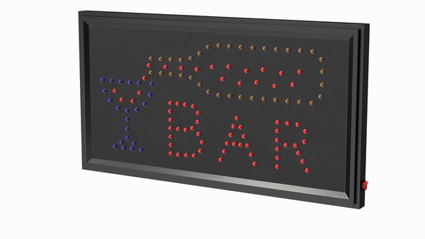 MUPOO LED Dekolicht LED-Neonschild Bar Dimmbar Neonlicht Ein-/Aus