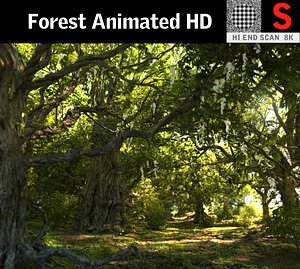 forest hd 3D model