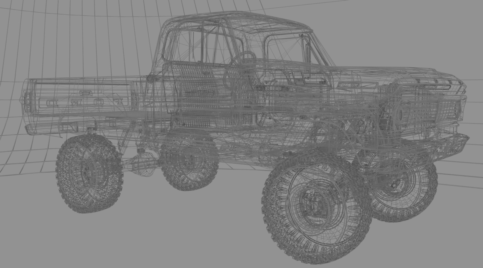 1970 f250 customized 3D model https://p.turbosquid.com/ts-thumb/yR/Kf6jaz/Xprv3cXS/preview2wire/jpg/1559615483/1920x1080/fit_q87/778b778c4e9bde1453f4d52ff31c5b0c220d34bd/preview2wire.jpg
