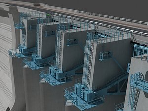 Dam Sluice gate