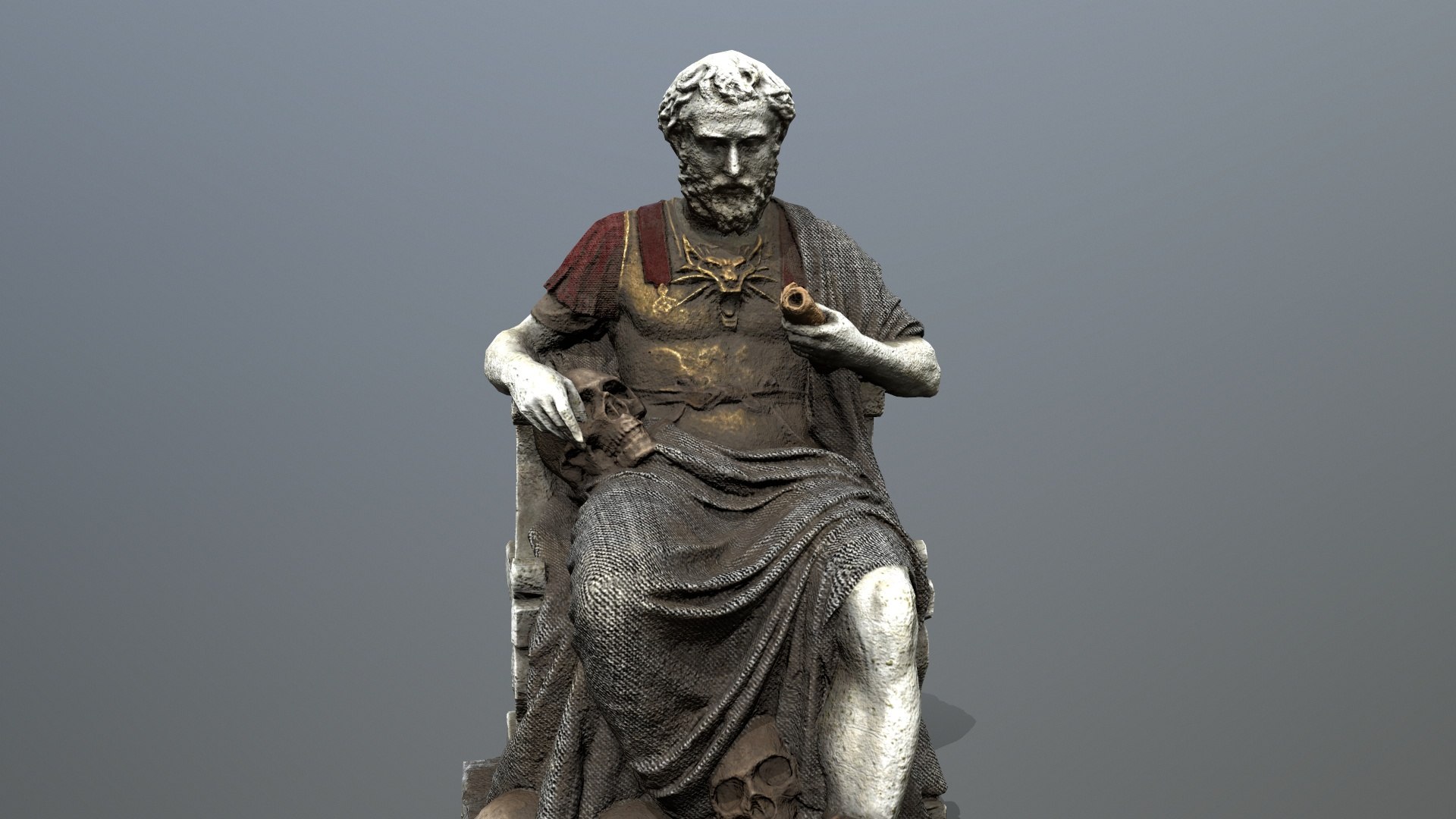 Man Statue Model - TurboSquid 2066060