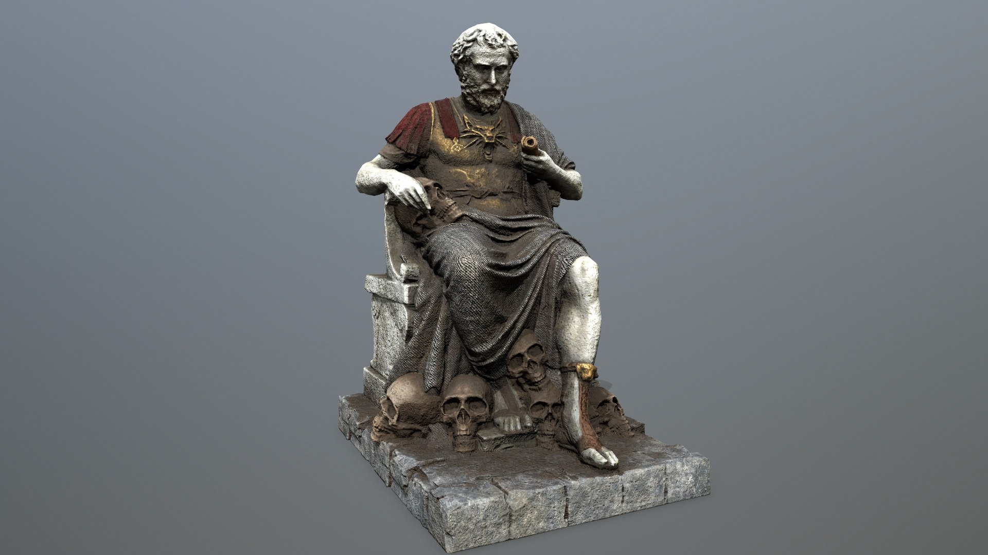 Man Statue Model - TurboSquid 2066060