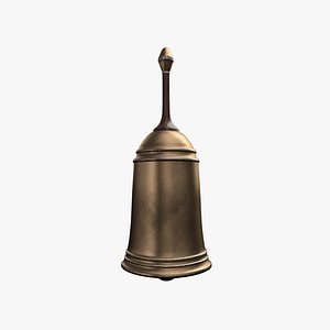 Hand Bell Bronze 3D model
