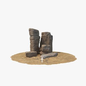 Rock 3D model