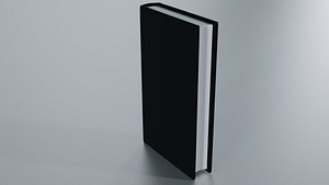 3D Minimalist Modern Hardcover Book 3D Model
