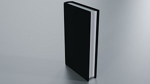 Minimalist Modern Hardcover Book 3D Model