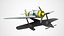 Focke-Wulf Fw 190 Low-Poly PBR