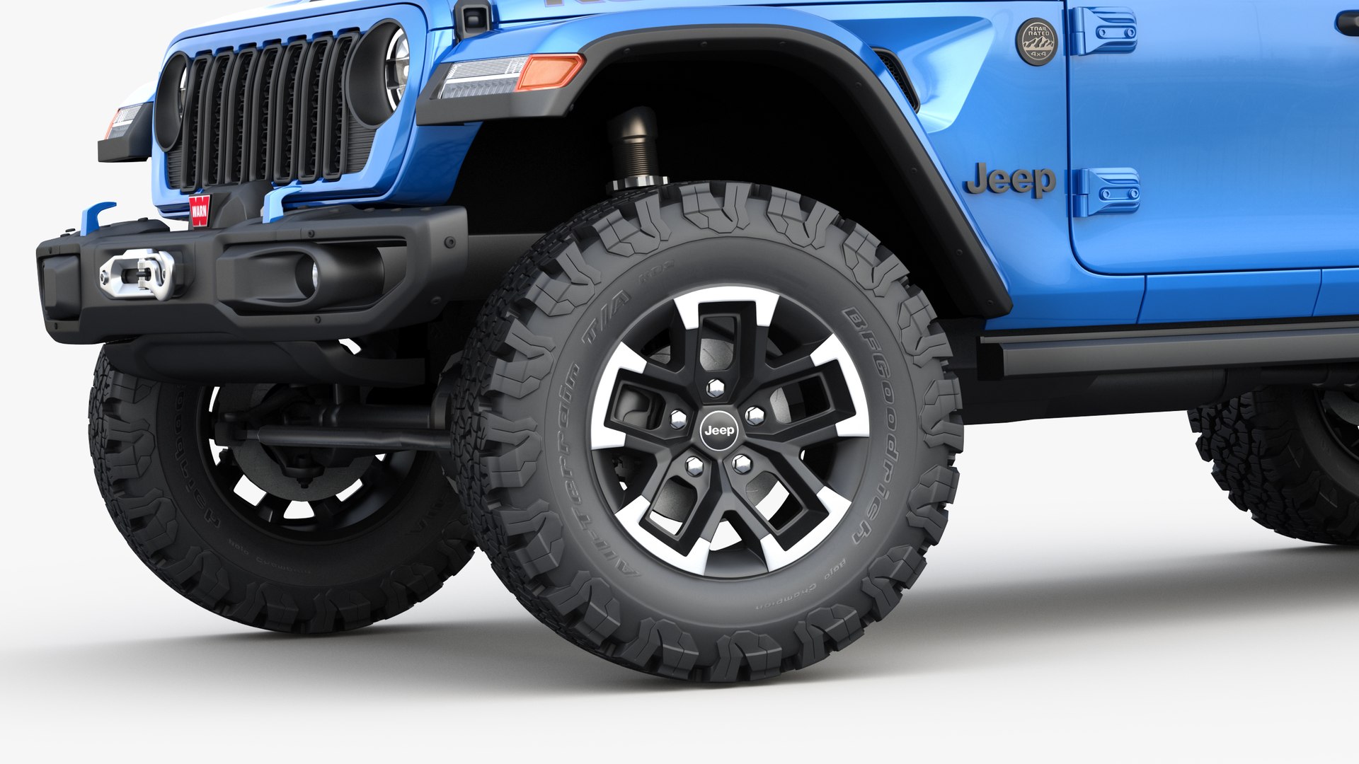 Jeep Wrangler Rubicon 2024 3D - TurboSquid 2056626